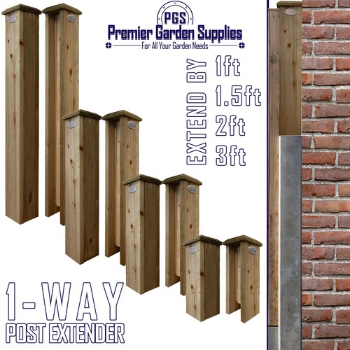 Post extenders way - post, 1-way