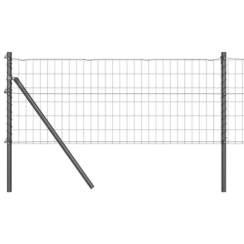 Euro fence with concrete base - concrete,