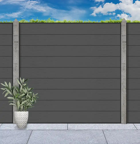 6ft composite fence - 6ft,