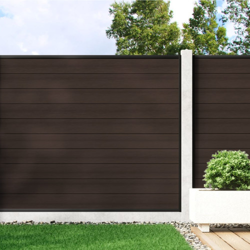 Mocha composite fencing for - composite,