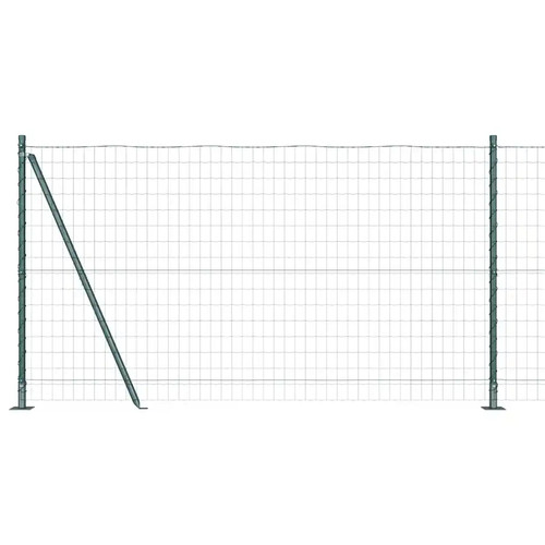 Euro fence with - concrete, base