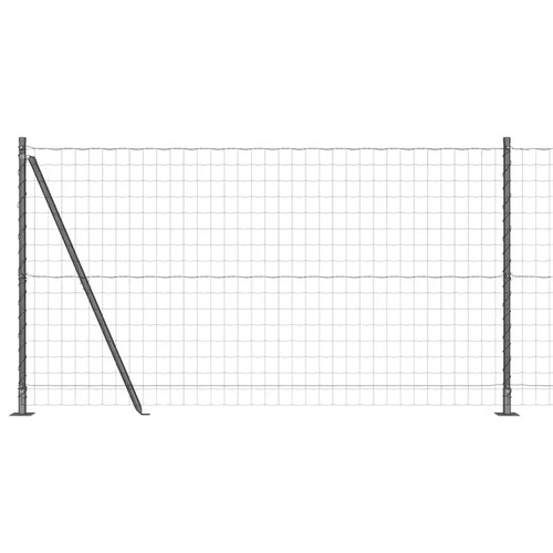 Euro fence with concrete - fence,