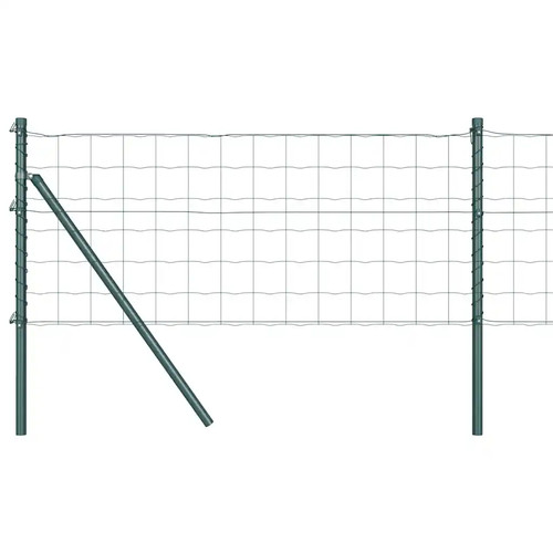 Euro fence with concrete base - concrete,