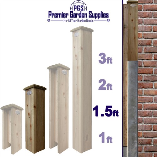 5ft timber concrete - 1.5ft, timber/concrete