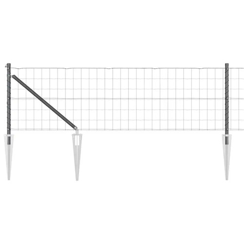Euro fence with concrete - euro, base