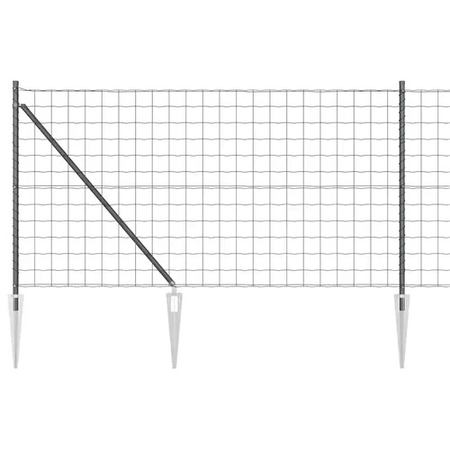 Euro fence with concrete base - euro,