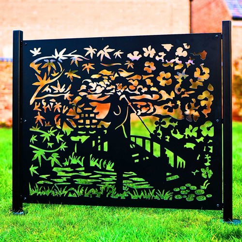 Japanese garden metal - japanese,