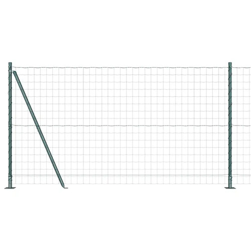 Euro fence with concrete base - fence,